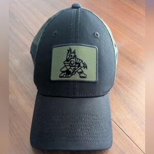 Fanatics NHL coyotes Hat Cap. Military Appreciation. One Size